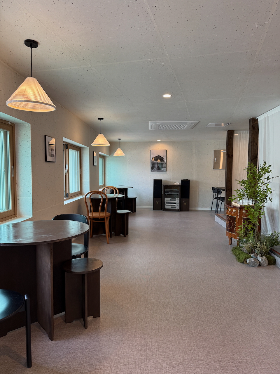 과편당 내부 전경